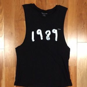 Taylor Swift Concert Muscle Tank 1989 medium